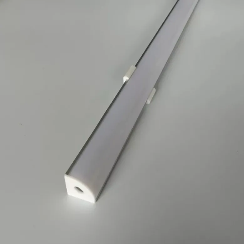 KIT - Perfil aluminio KORK-mini para tiras LED, 2 metros