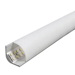 KIT Perfil aluminio KORK para tiras LED, 2 metros