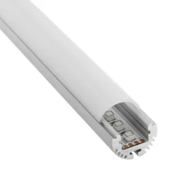 KIT - Perfil aluminio KROB-B para tiras LED, 2 metros