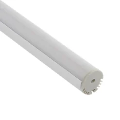 KIT - Perfil aluminio KROB-S para tiras LED, 2 metros