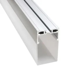 KIT - Perfil aluminio MASAT para tiras LED, 2 metros