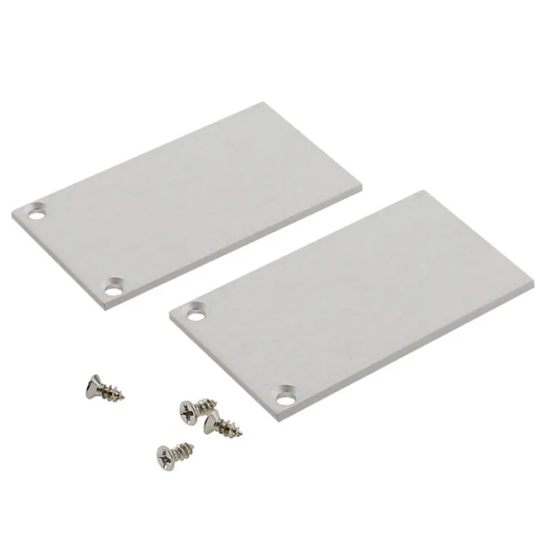 KIT - Perfil aluminio MASAT para tiras LED, 2 metros
