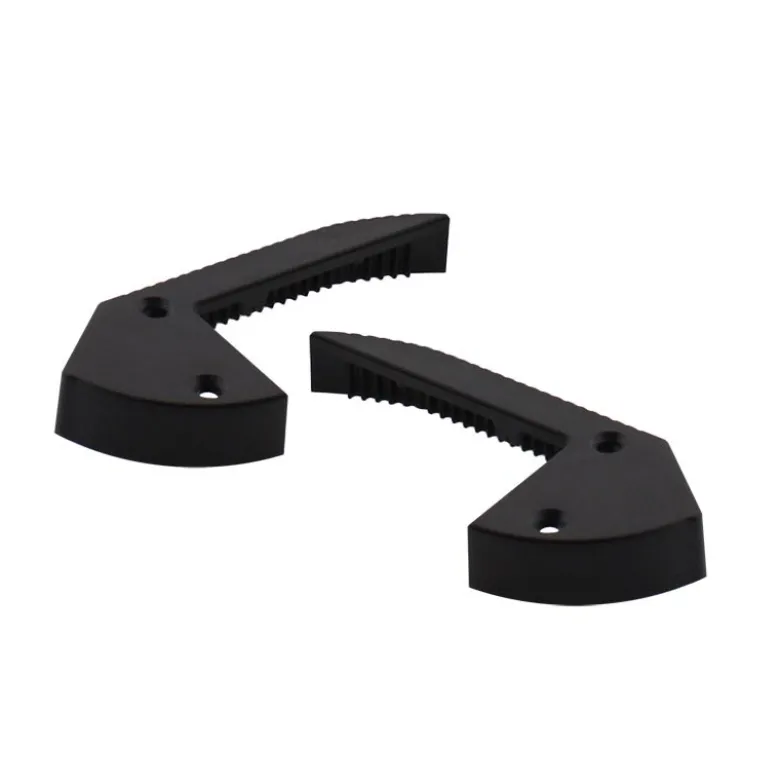 KIT - Perfil aluminio negro CINEMA para tiras LED, 2 metros