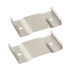KIT - Perfil aluminio NewWALL para tiras LED, 2 metros, negro