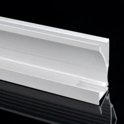KIT - Perfil aluminio NITRA para tiras LED, 1 metro