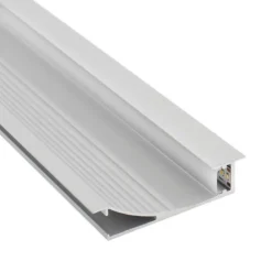 KIT - Perfil aluminio NITRA para tiras LED, 1 metro
