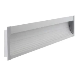 KIT - Perfil aluminio NITRA para tiras LED, 1 metro