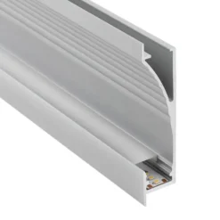 KIT - Perfil aluminio NITRA para tiras LED, 1 metro