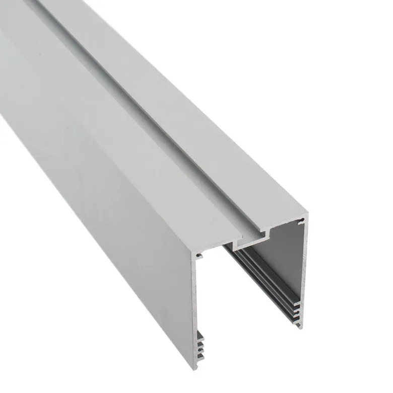 KIT - Perfil aluminio NORLUX para tiras LED, 1 metro