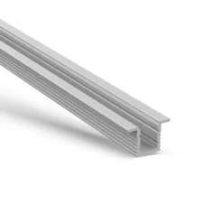 KIT - Perfil aluminio OKI 0809 para tiras LED, 1 metro