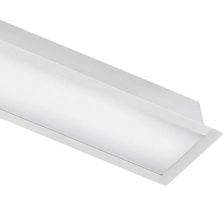 KIT - Perfil aluminio OSIC para tiras LED, 1 metro