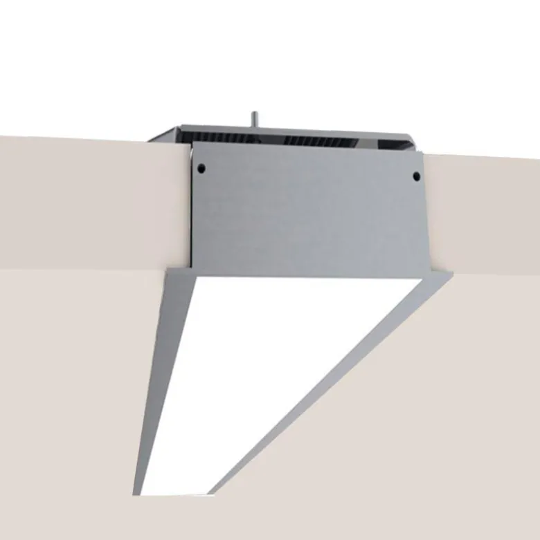 KIT - Perfil aluminio OSIC para tiras LED, 1 metro