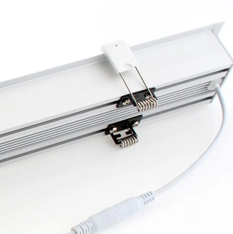 KIT - Perfil aluminio OSIC para tiras LED, 1 metro
