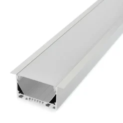 KIT - Perfil aluminio OSIC para tiras LED, 1 metro