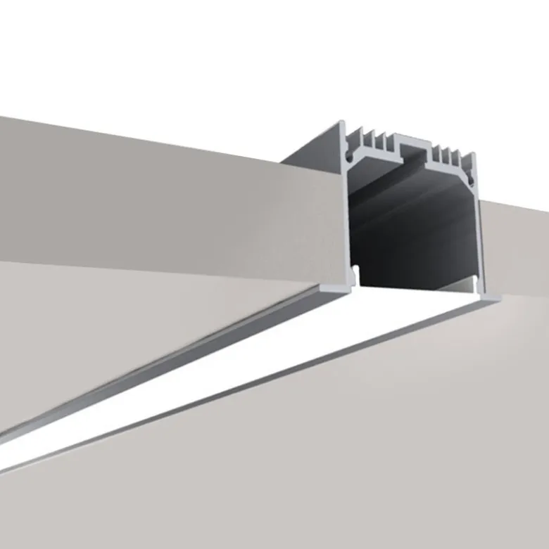 KIT - Perfil aluminio OSIC V2 para tiras LED, 1 metro