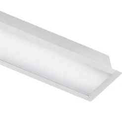 KIT - Perfil aluminio OSIC V2 para tiras LED, 1 metro