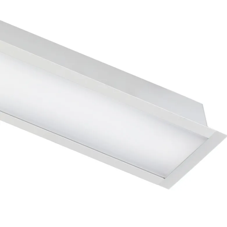 KIT - Perfil aluminio OSIC V2 para tiras LED, 1 metro