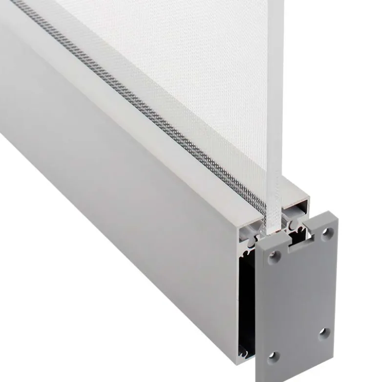 KIT - Perfil aluminio PROLUX para tiras LED, 120 cm