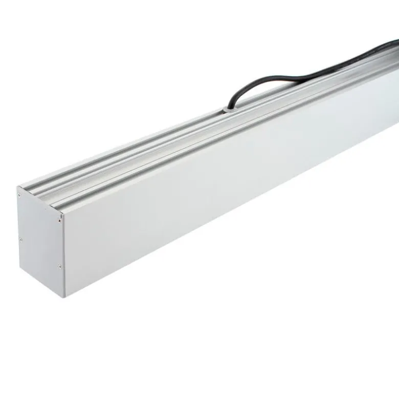 KIT - Perfil aluminio SERK para tiras LED, 1 metro