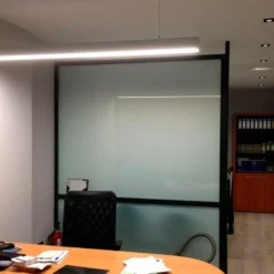KIT - Perfil aluminio SERK para tiras LED, 1 metro