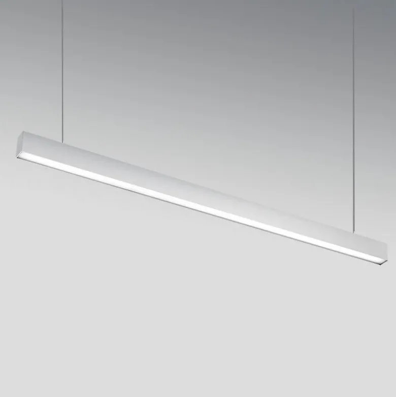 KIT - Perfil aluminio SERK para tiras LED, 1 metro