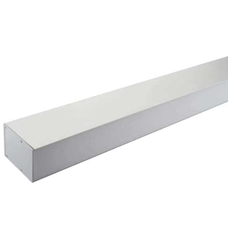 KIT - Perfil aluminio SERK para tiras LED, 1 metro