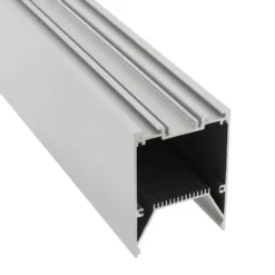 KIT - Perfil aluminio SERK para tiras LED, 1 metro