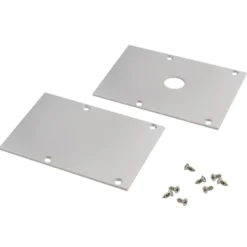 KIT - Perfil aluminio SERK para tiras LED, 2 metros