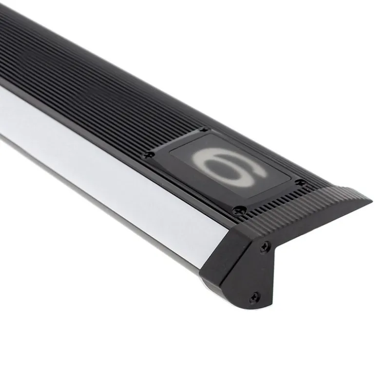 KIT - Perfil aluminio silver CINEMA para tiras LED, 1 metro