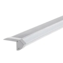 KIT - Perfil aluminio silver CINEMA para tiras LED, 2 metros