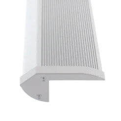 KIT - Perfil aluminio silver CINEMA para tiras LED, 2 metros