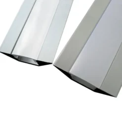 KIT - Perfil aluminio SINGE para tiras LED, 1 metro