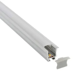 KIT - Perfil aluminio TEITO MINI para tiras LED, 2 metros
