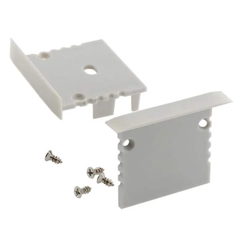 KIT - Perfil aluminio TEITO para tiras LED, 1 metro