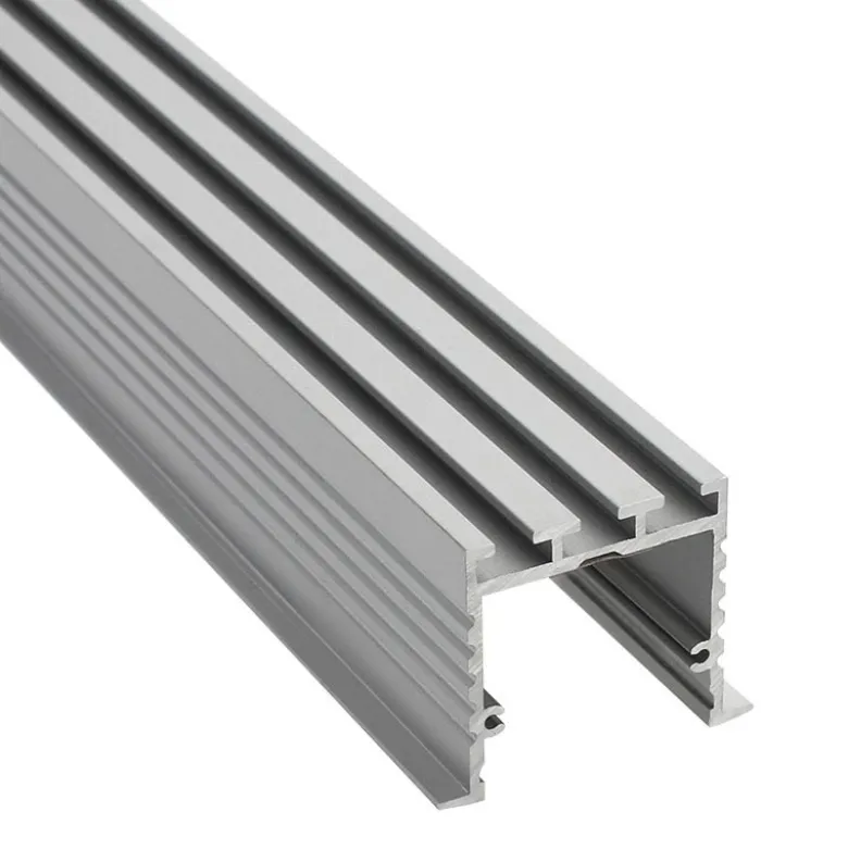 KIT - Perfil aluminio TEITO para tiras LED, 1 metro