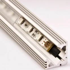 KIT - Perfil aluminio VENCO para tiras LED, 1 metro