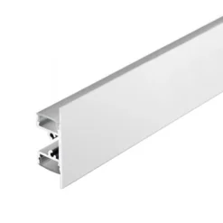 KIT - Perfil aluminio WALL HOS para tiras LED, 1 metro