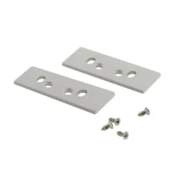 KIT - Perfil aluminio WALL HOS para tiras LED, 1 metro
