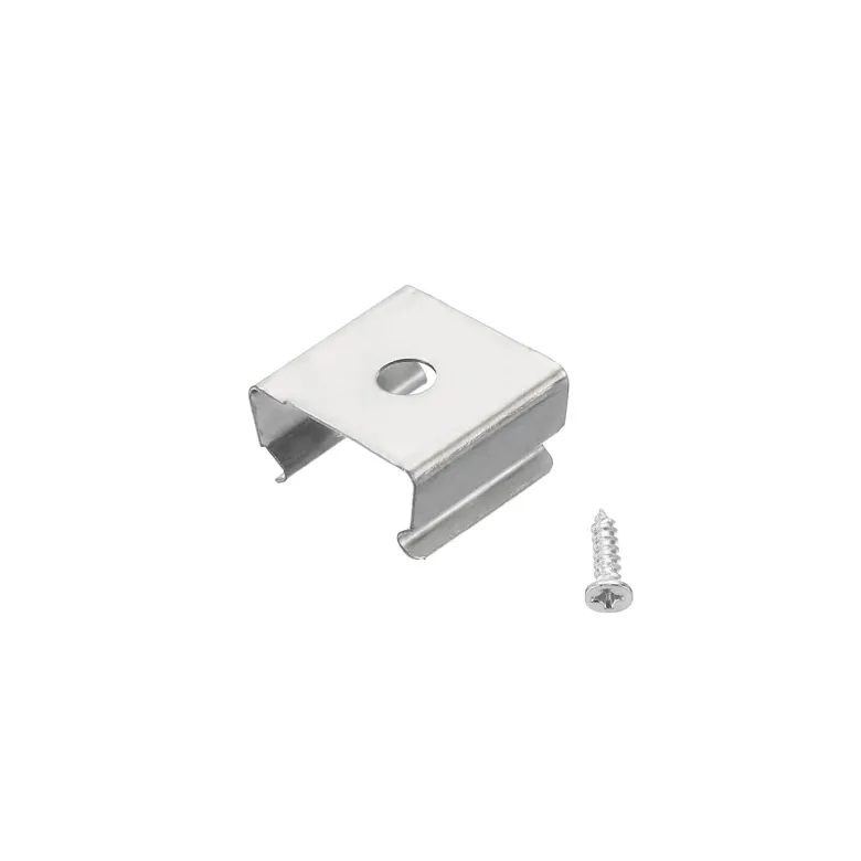 KIT - Perfil aluminio WALL 75mm para tiras LED, 1 metro, blanco