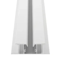 KIT - Perfil aluminio WALL 75mm para tiras LED, 2 metros, blanco