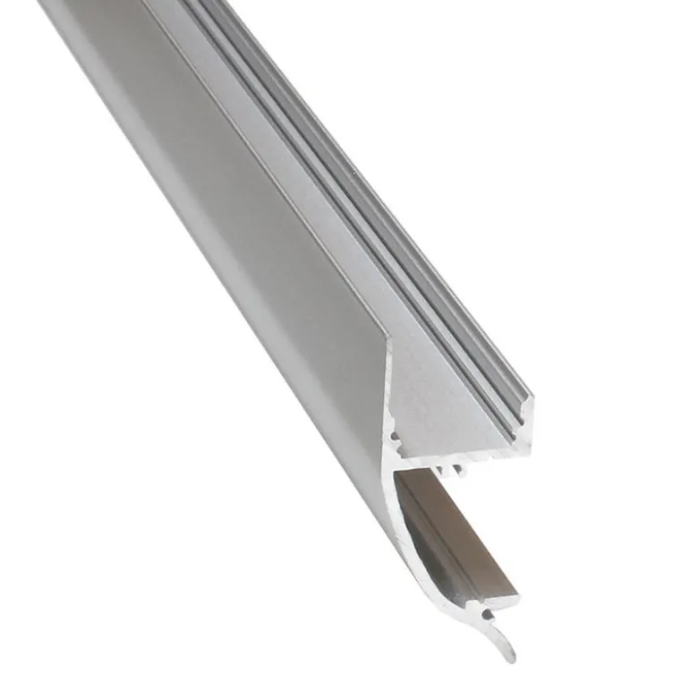 KIT - Perfil aluminio WALL UP para tiras LED, 2 metros