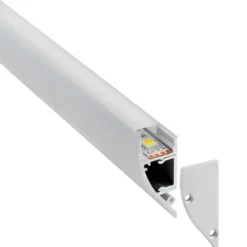 KIT - Perfil aluminio WALL UP para tiras LED, 2 metros