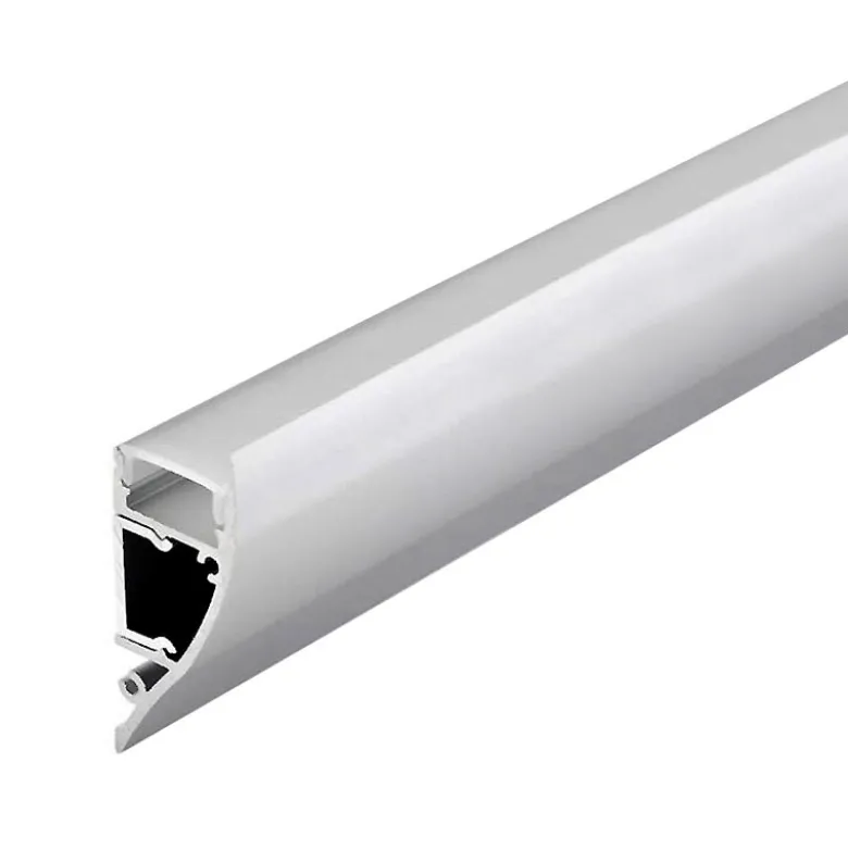 KIT - Perfil aluminio WALL UP para tiras LED, 2 metros