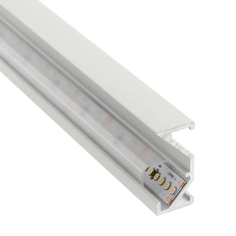 Kit Perfil aluminio WARE para tiras LED, 1 metro