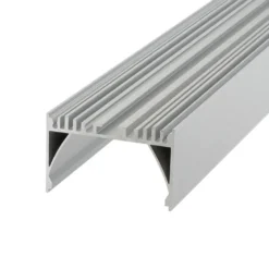 KIT - Perfil aluminio ZAK para tiras LED, 1 metro