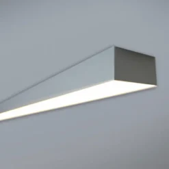 KIT - Perfil aluminio ZAK para tiras LED, 1 metro