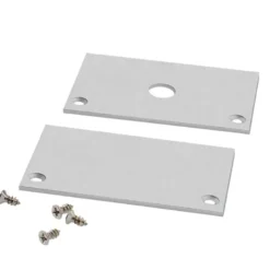 KIT - Perfil aluminio ZAK para tiras LED, 1 metro