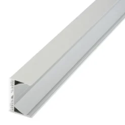 KIT - Perfil aluminio ZAK para tiras LED, 1 metro