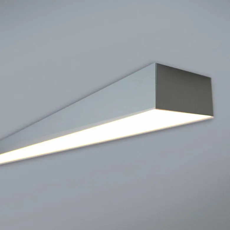 KIT - Perfil aluminio ZAK para tiras LED, 2 metros