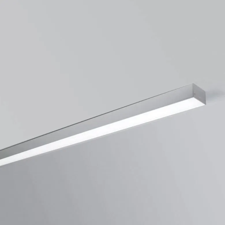 KIT - Perfil aluminio ZAK para tiras LED, 2 metros